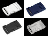 Plastic Side release Buckle with Strap Adjuster width 25 mm