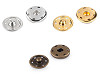 Boutons pression en métal, Ø 30 mm