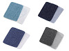 Parches termoadhesivos Denim 5,3x7,9 cm