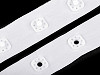 Snap Tape for Fastening Bodysuits width 17 mm