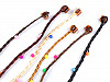 Kids Faux Hair Clips with Beads