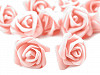 Habszivacs dekorációs rózsa Ø3-4 cm