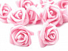 Habszivacs dekorációs rózsa Ø4 cm
