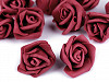 Dekorační pěnová růže Ø3-4 cm