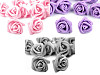 Rose en mousse décorative, Ø 3-4 cm