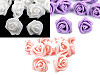 Rose en mousse décorative, Ø 3-4 cm