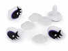 Plastic Cartoon Toy Eyes with Washer 12x17 mm