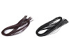 Cordon en cuir, largeur 2 mm, 110 cm