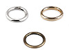Spring O Rings, Round Spring Clips / Keyrings Ø34 mm