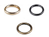Spring O Rings, Round Spring Clips / Keyrings Ø34 mm