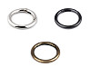Spring O Rings, Round Spring Clips / Keyrings Ø34 mm