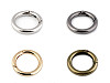 Spring O Rings, Round Spring Clips / Keyrings Ø25 mm