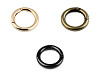 Spring O Rings, Round Spring Clips / Keyrings Ø25 mm