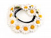 Boho Floral Daisy Elastic Headband