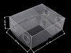 Transparente Kunststoffbox mit Deckel