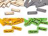 Etichete lemn Hand Made, 10x30 m