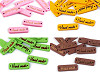 Wooden Tag Hand made 10x30 mm