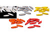 Etykietka / metka drewniana Hand made 6x27 mm