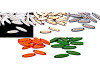 Etykietka / metka drewniana Hand made 6x27 mm