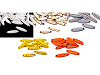 Etichete lemn Hand Made, 6x27 mm