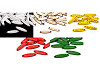 Etykietka / metka drewniana Hand made 6x27 mm