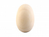 Drevená hlavička / veľkonočné vajíčko 25x40 mm