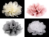 Šifónový květ Ø8 a 9 cm