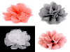 Šifónový květ Ø8 a 9 cm