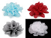 Šifónový květ Ø8 a 9 cm