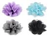 Fiore in chiffon Ø 8 e 9 cm