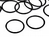 Haken, Ring, Gurtschieber für Unterwäsche Breite 25 mm metallisch