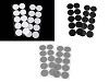 Hook And Loop Self Adhesive Circles Dots Ø35 mm