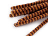 Fuzzy Chenille Wire Sticks Ø6 mm length 30 cm