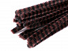 Fuzzy Chenille Wire Sticks Ø6 mm length 30 cm