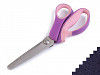 Nůžky entlovací délka 24 cm obloučky / zoubky