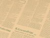 Geschenkpapier Zeitung, 50 x 70 cm