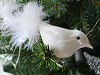 Bird with clip for Christmas arrangement