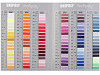 Farbkarte für Nähgarn Unipoly