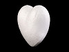 Srdce Ø8 cm polystyrén