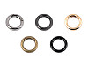 Spring O Rings, Round Spring Clips / Keyrings Ø18 mm