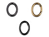 Ovális karabiner táskára / kulcskarika
