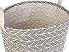 Natural Linen / Flax Canvas Laundry Bag / Hamper 35x44 cm