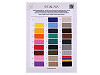 Karta boja – polipropilenska traka