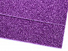 Pěnová guma Moosgummi s glitry 20x30 cm