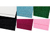 Schaumgummi Moosgummi mit Glitzer 20x30 cm