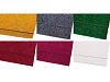 Coli cauciucate cu sclipici Moosgummi, 20x30 cm