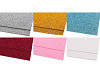 Láminas de espuma Moosgummi para manualidades con purpurina 20x30 cm