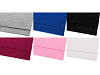 Schaumgummi Moosgummi mit Glitzer 20x30 cm