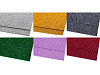 Láminas de espuma Moosgummi para manualidades con purpurina 20x30 cm
