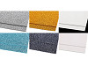 Schaumgummi Moosgummi mit Glitzer 20x30 cm